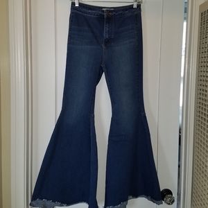 Free People Just Float On Flare Jean - Size 26
